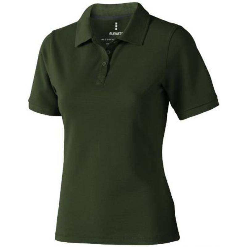 ELEVATE CALGARY LADIES POLO vojenská zelená S ELEVATE CALGARY LADIES POLO vojenská zelená S